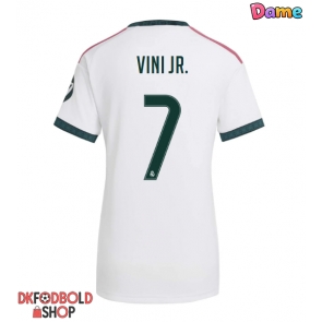 Real Madrid Vinicius Junior #7 Hjemmebanetrøje Dame 2026-27 Kort ærmer Real Madrid Vinicius Junior #7 Hjemmebanetrøje Dame 2026-27 Kort ærmer